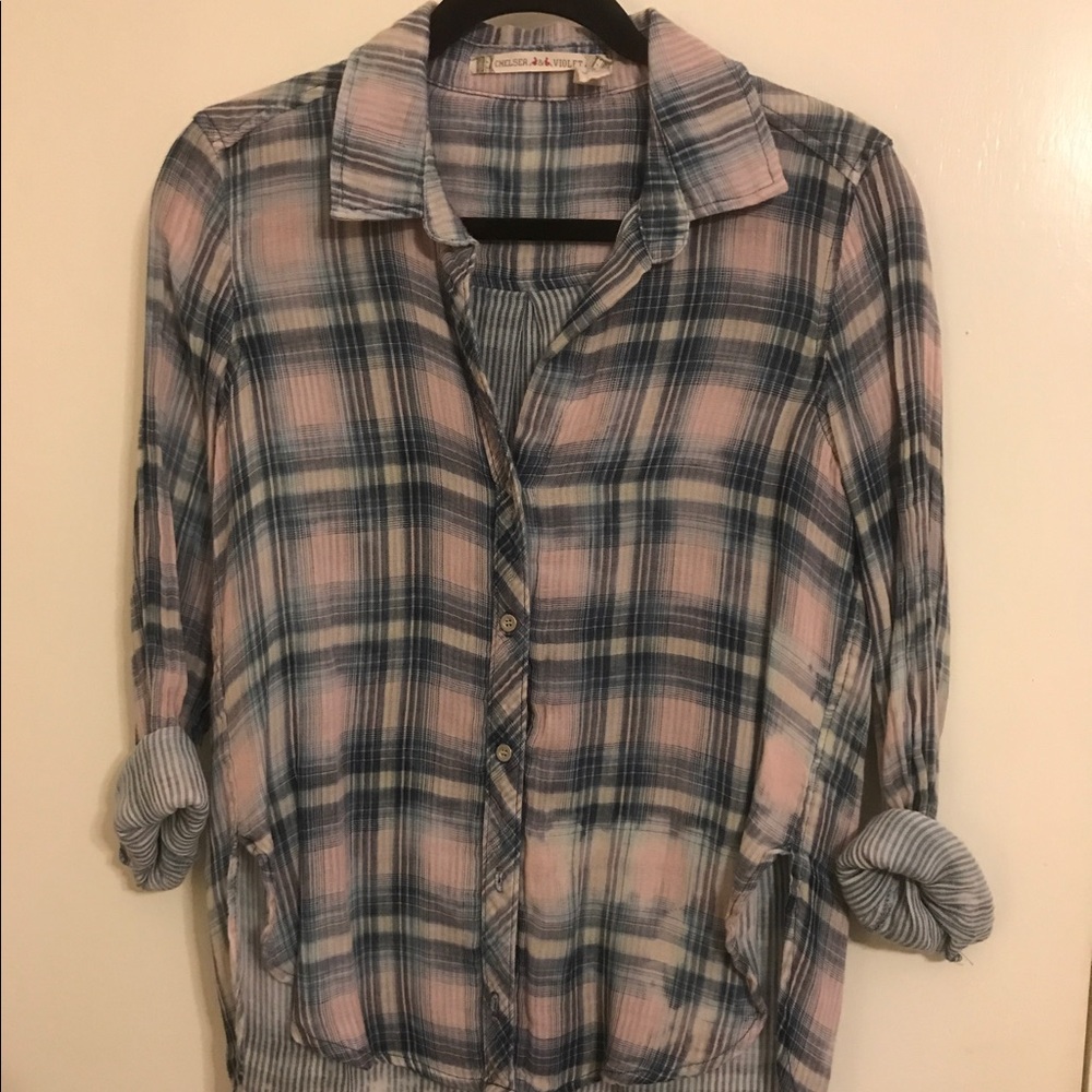 Chelsea and Violet Button Blouse