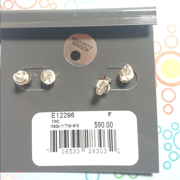 NWT Studio Silver Earring Set - Picture 2 of 3