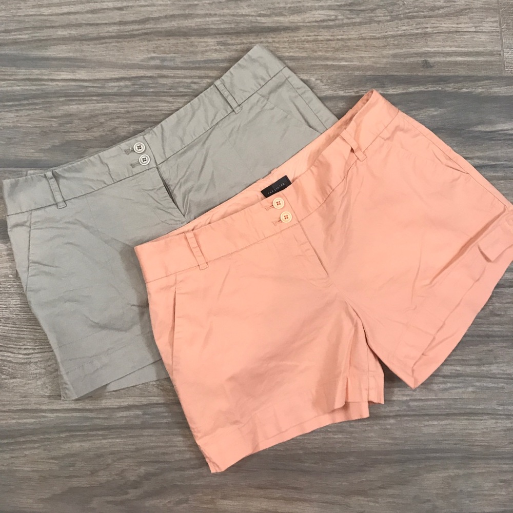 2 Pairs of Limited Chino Shorts