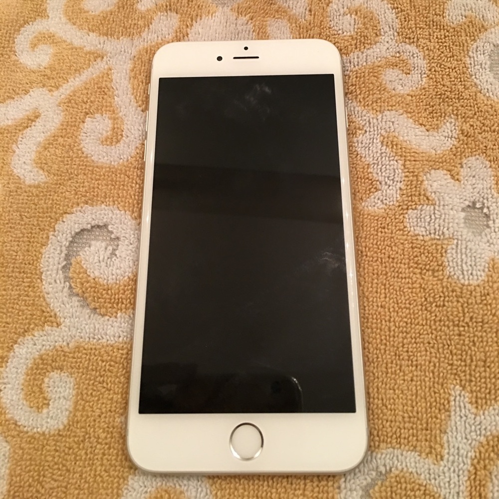 Perfect condition iPhone 6 Plus! Silver and white