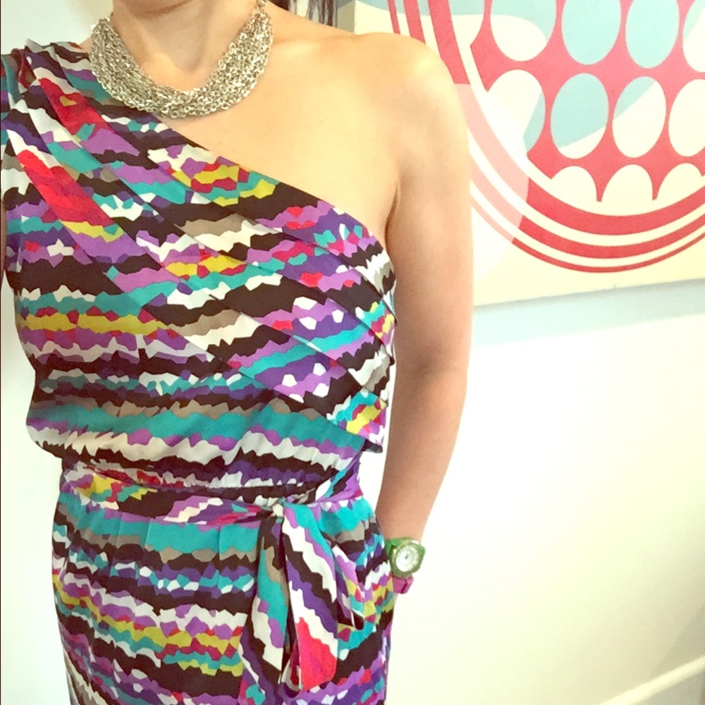 Laundry by design one shoulder dress size 2