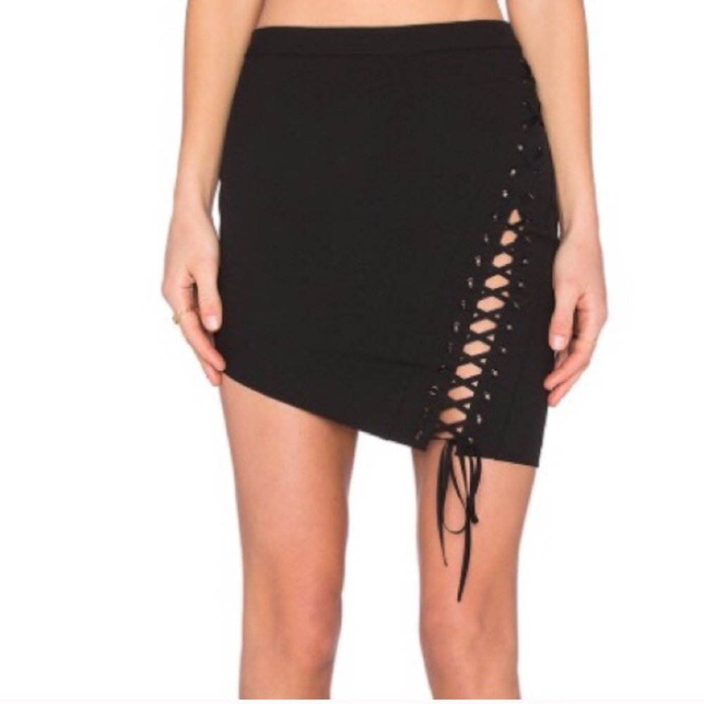 Mason NWOT lace Up Skirt