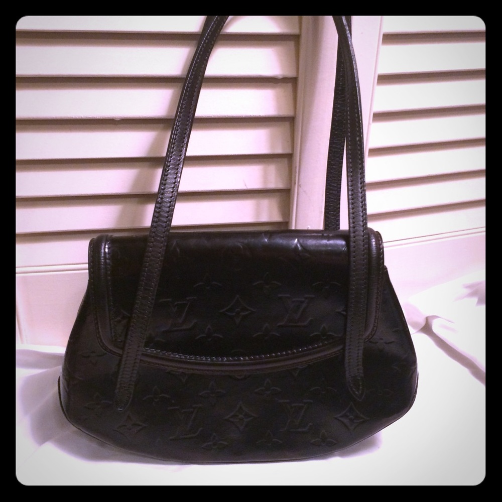 Louis Vuitton Biscayne Bay Vernis Leather dyed