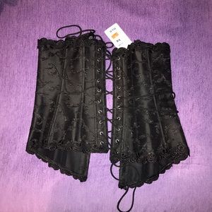 Black Corset NWT