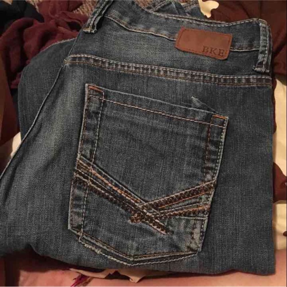 Men's bke jeans
