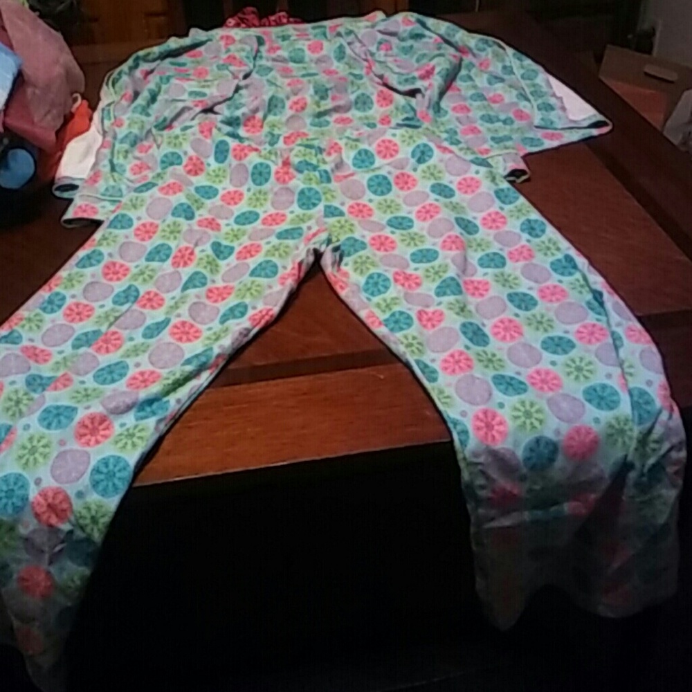 Flannel pajama set
