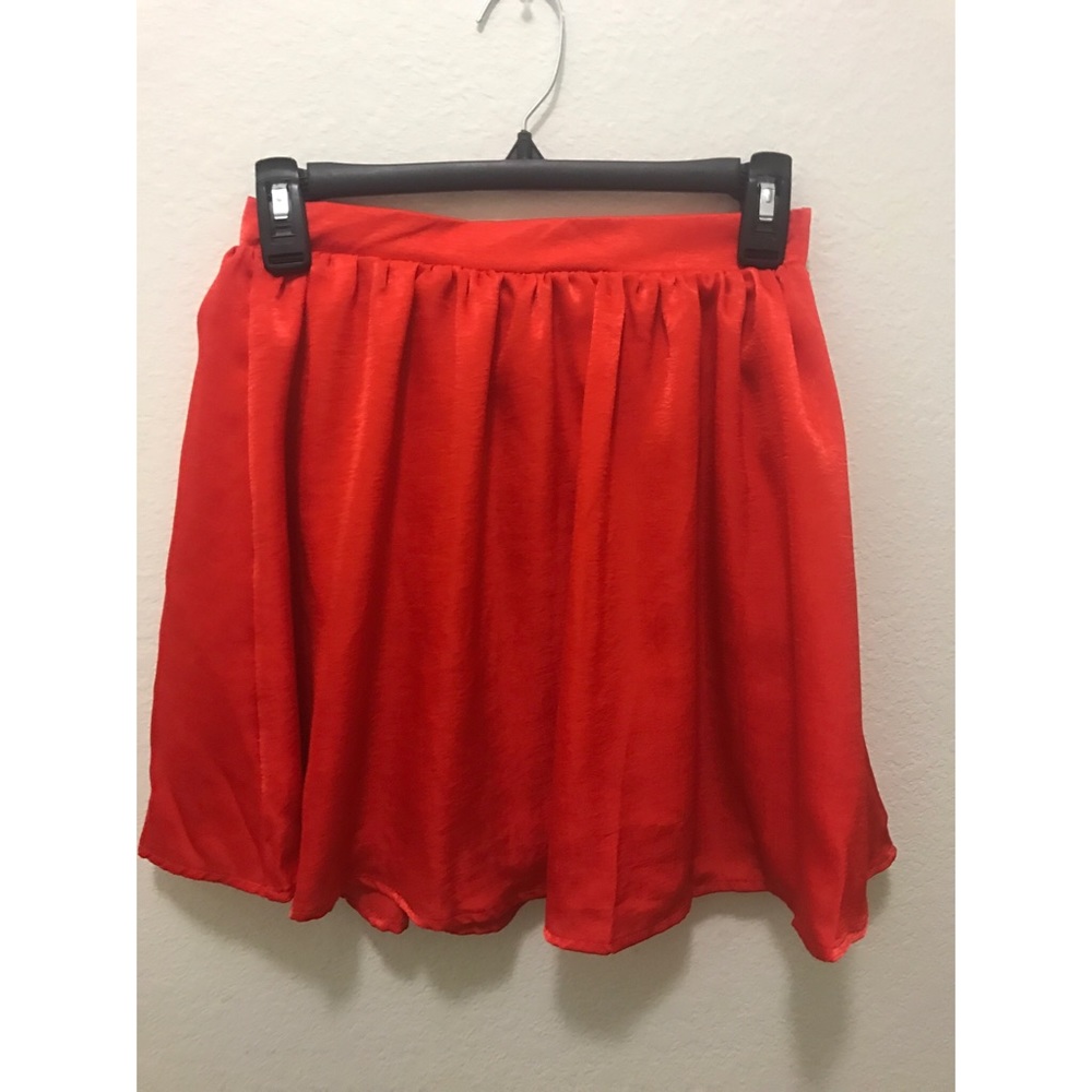 « NWT! Charlotte Russe Orange Circle Skirt »
