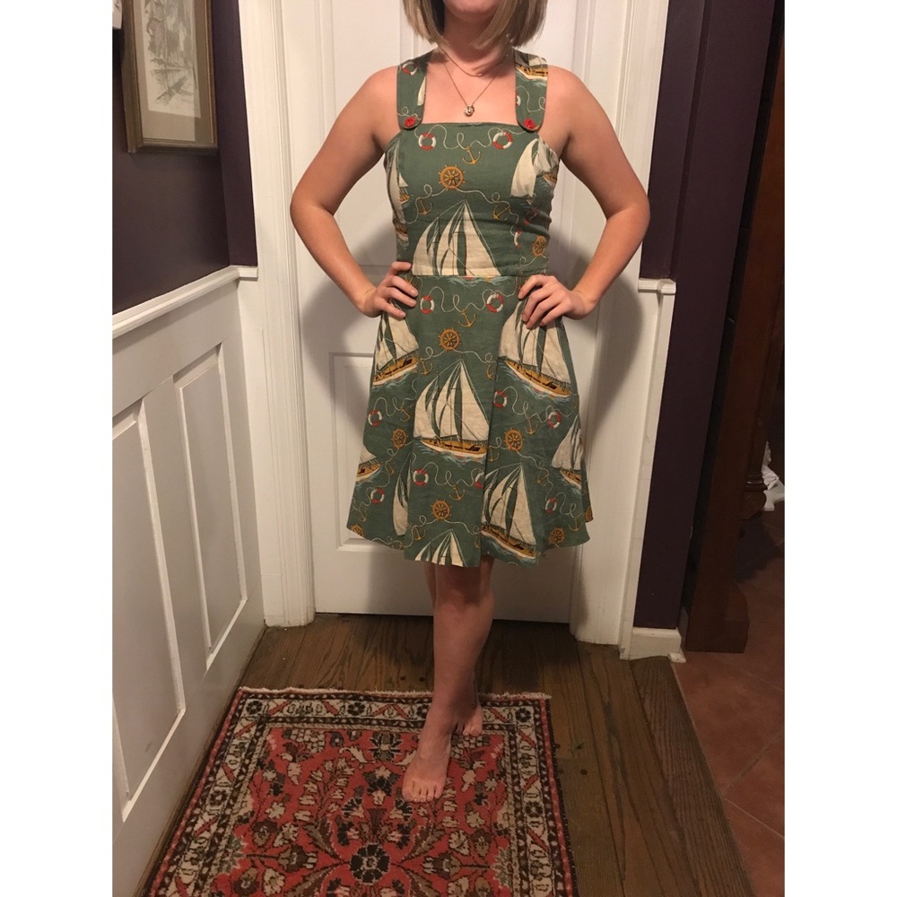 Ralph Lauren sailboat dress