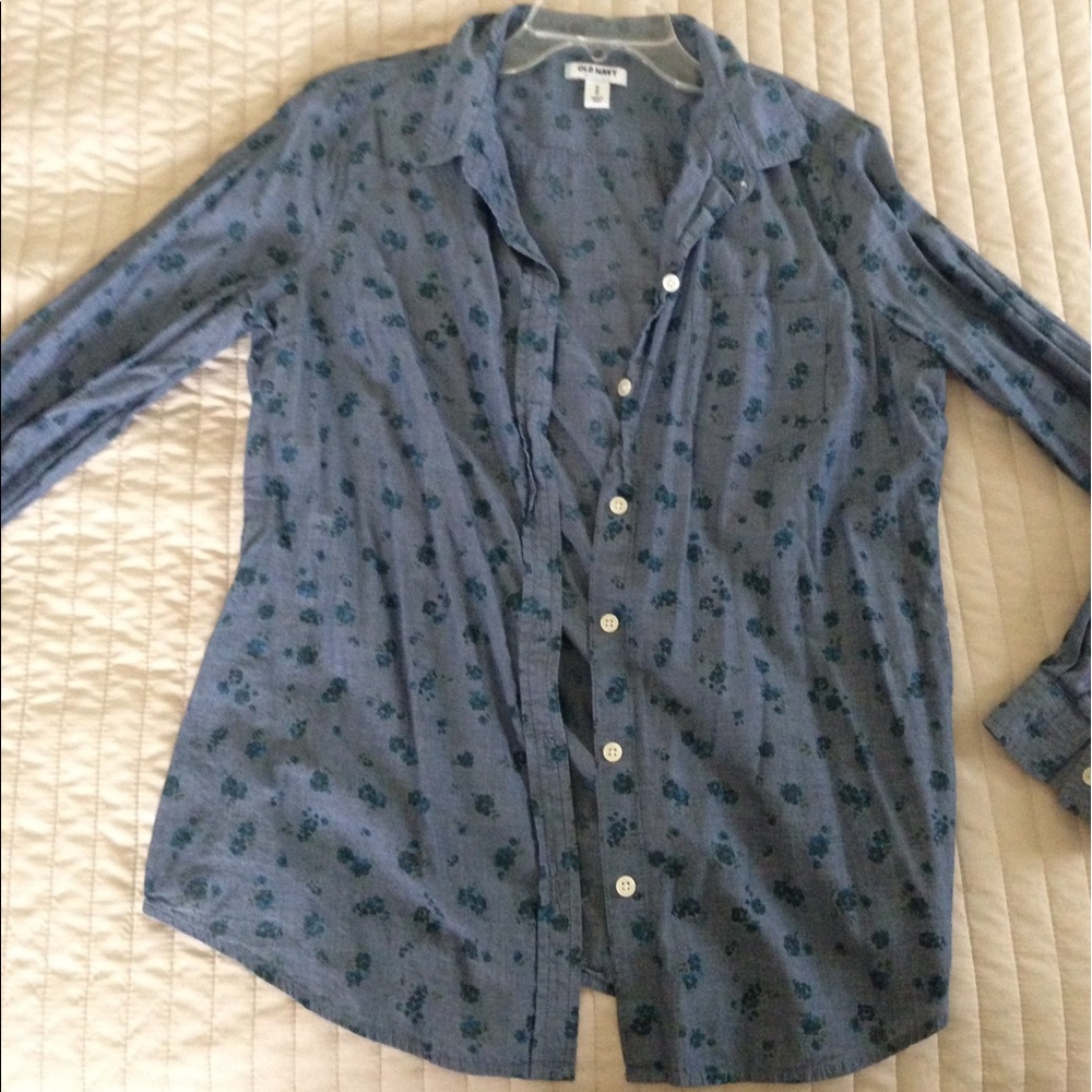 Floral Button Down