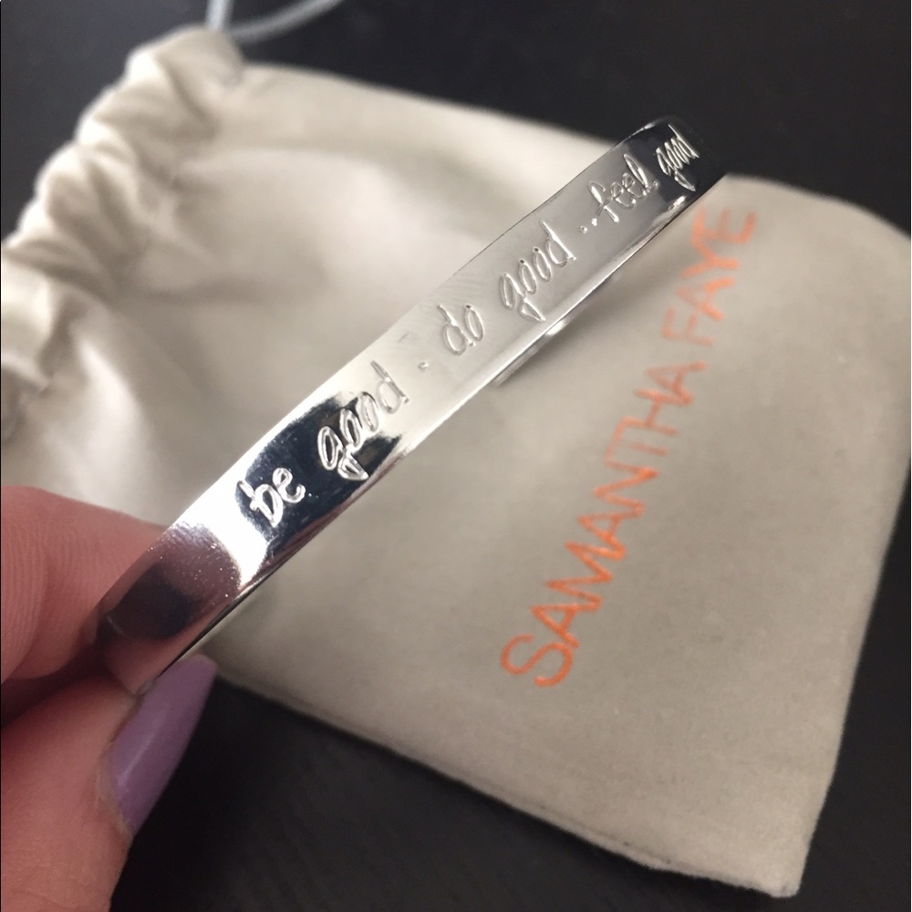 Silver Inspiration Cuff