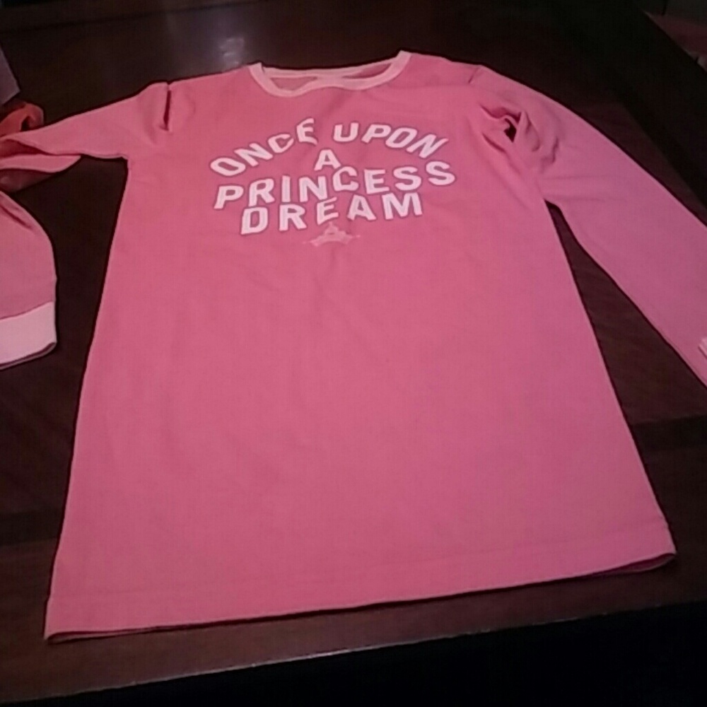 Once upon a princess dream pajama tee