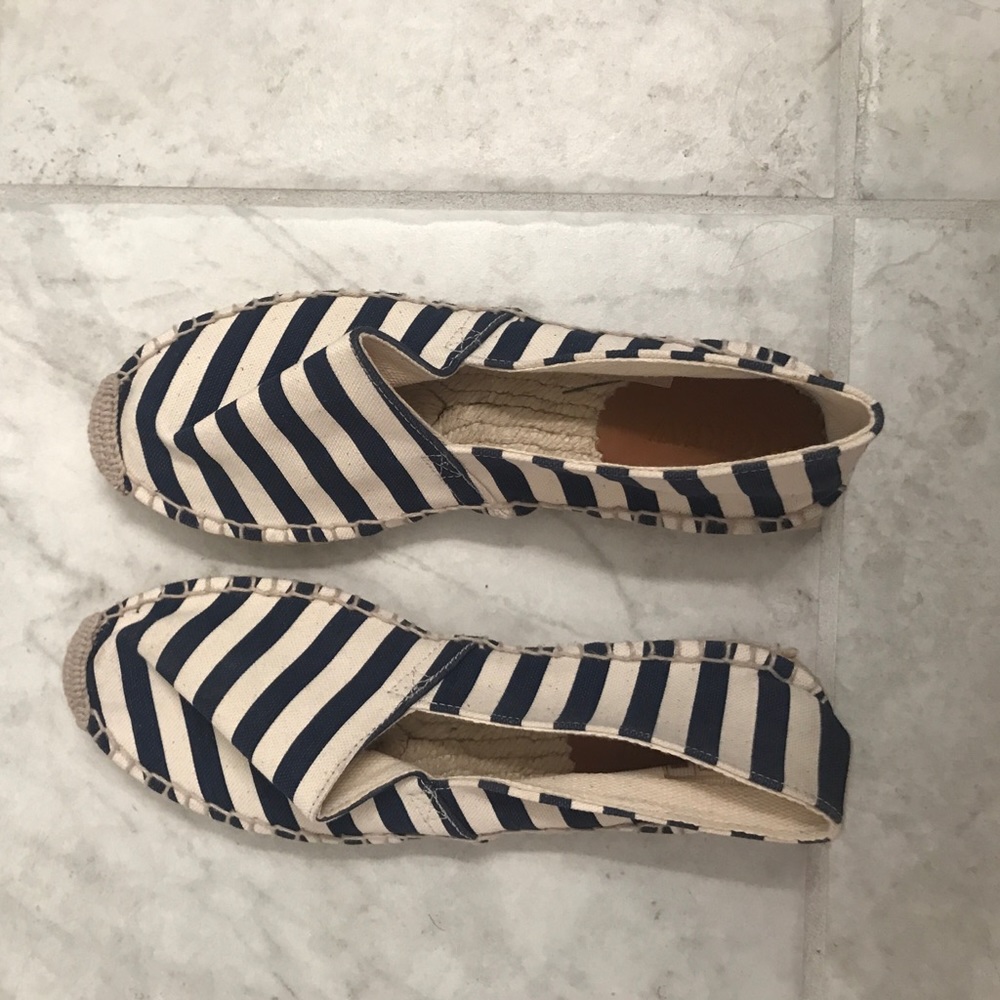 NEW! J. Crew striped espadrilles