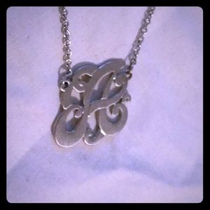 A initial necklace