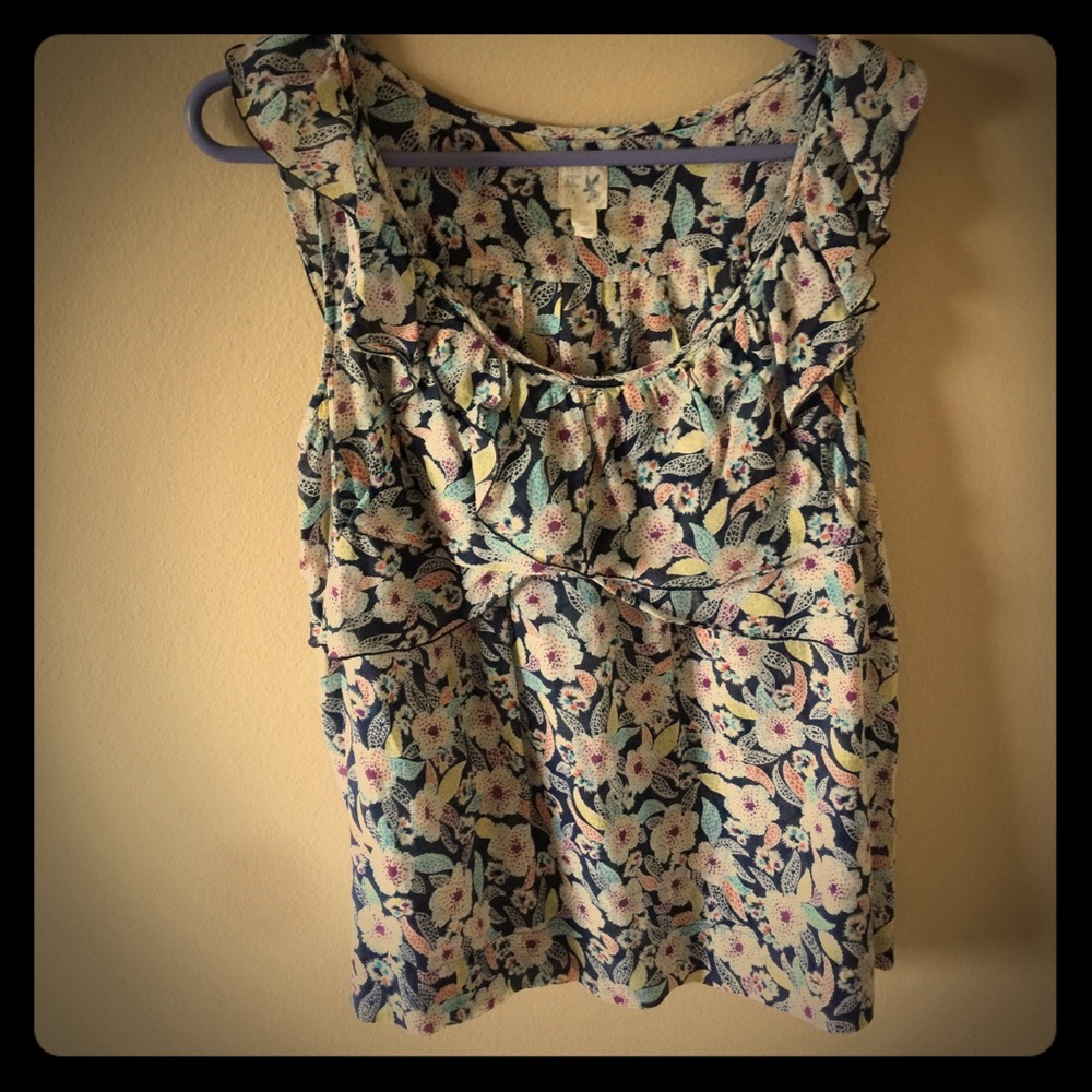 Cute anthropologie tank size 12