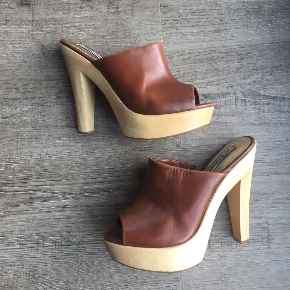 Steve Madden Wooden Mule