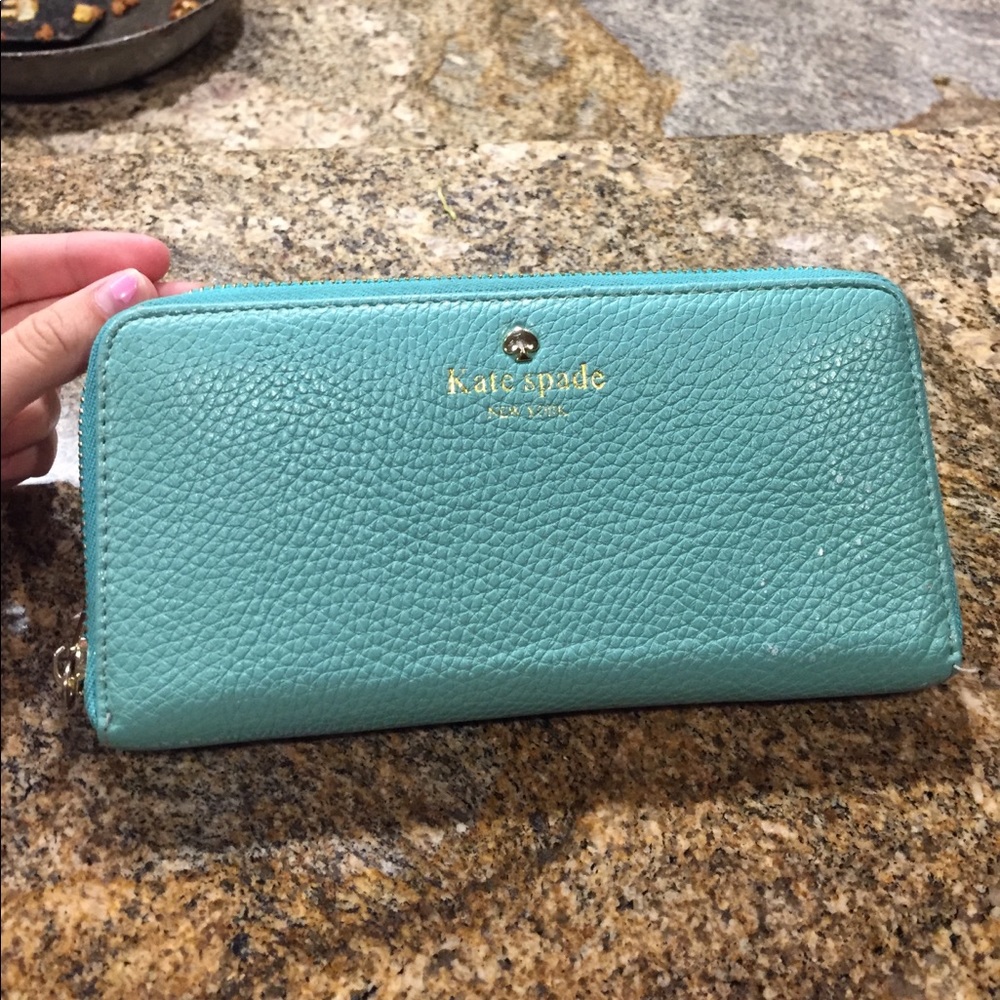 Mint Green Kate Spade Wallet