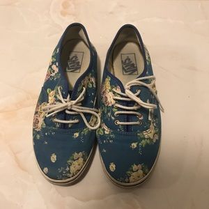 Floral Vans Women's