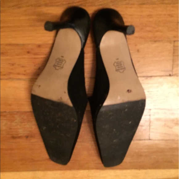 Black backless heels - Picture 3 of 4