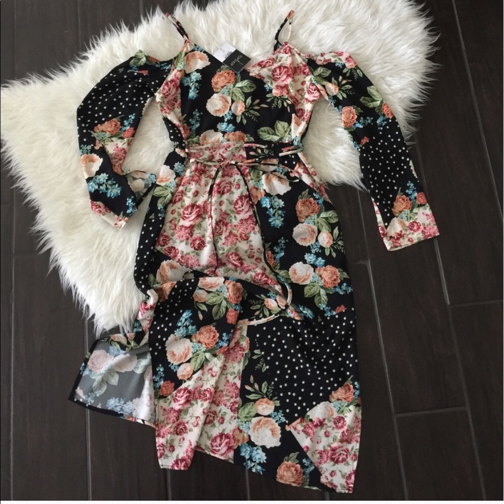 Top Shop floral dress NWT size 6