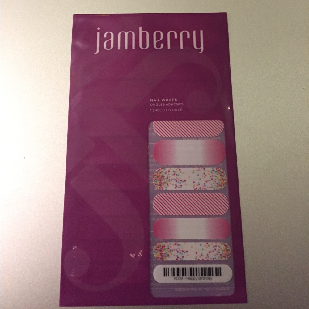 Happy Birthday Jamberry Nail Wraps
