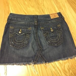 Authentic true religion skirt