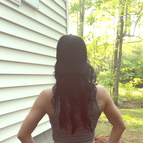 Black Velvet Baseball Cap - Picture 2 of 6