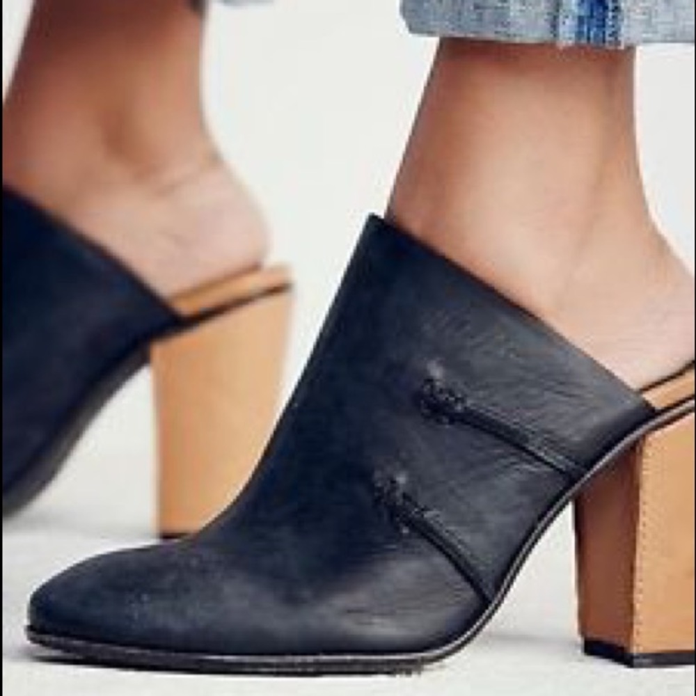 Free People Stateside Leather Mule