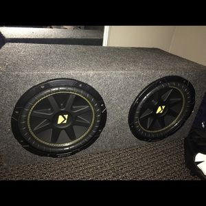 Kickers sound system!