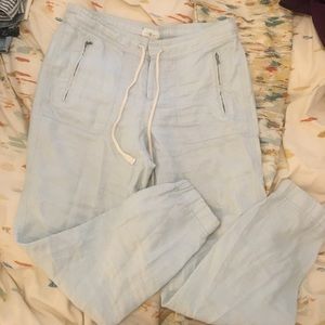 Lou & Grey Linen Joggers