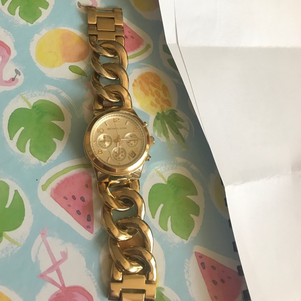 Gold Michael Kors Watch ✨