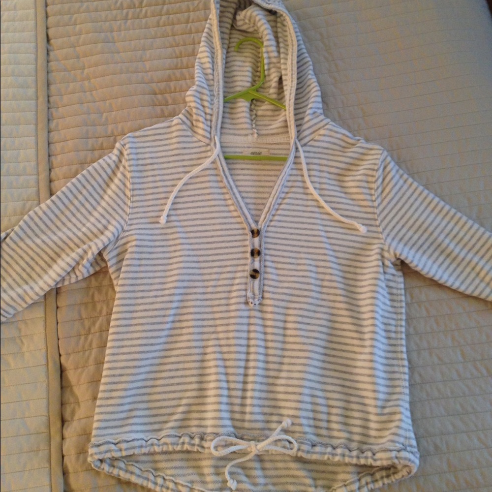 Striped Hoodie