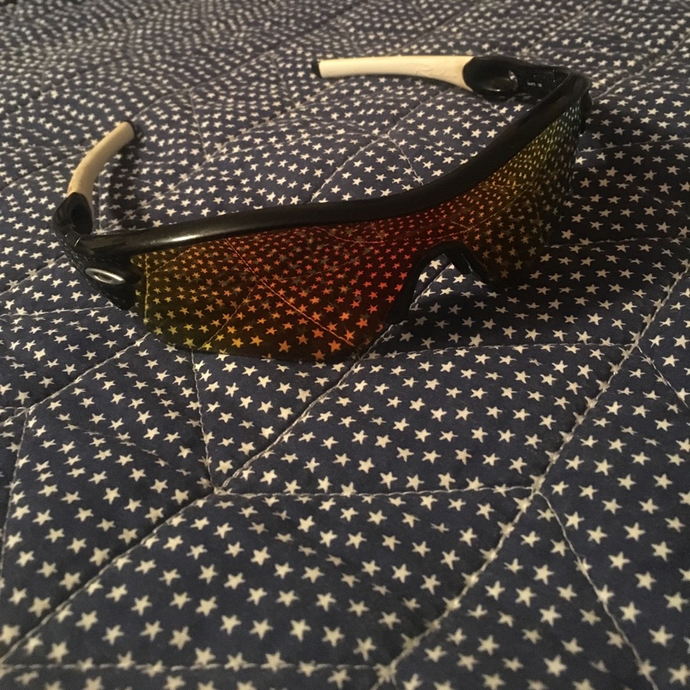 Oakley radar fire glasses