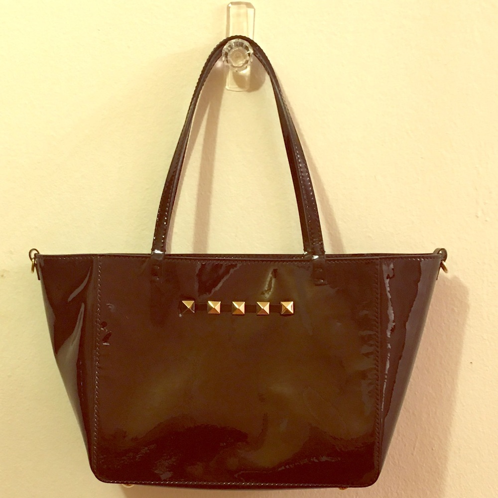 Valentino Garavani patent leather tote/crossbody