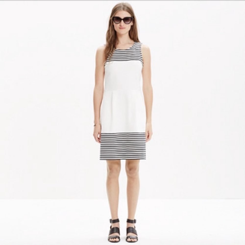 NWT Madewell Verse Dress in Stripe