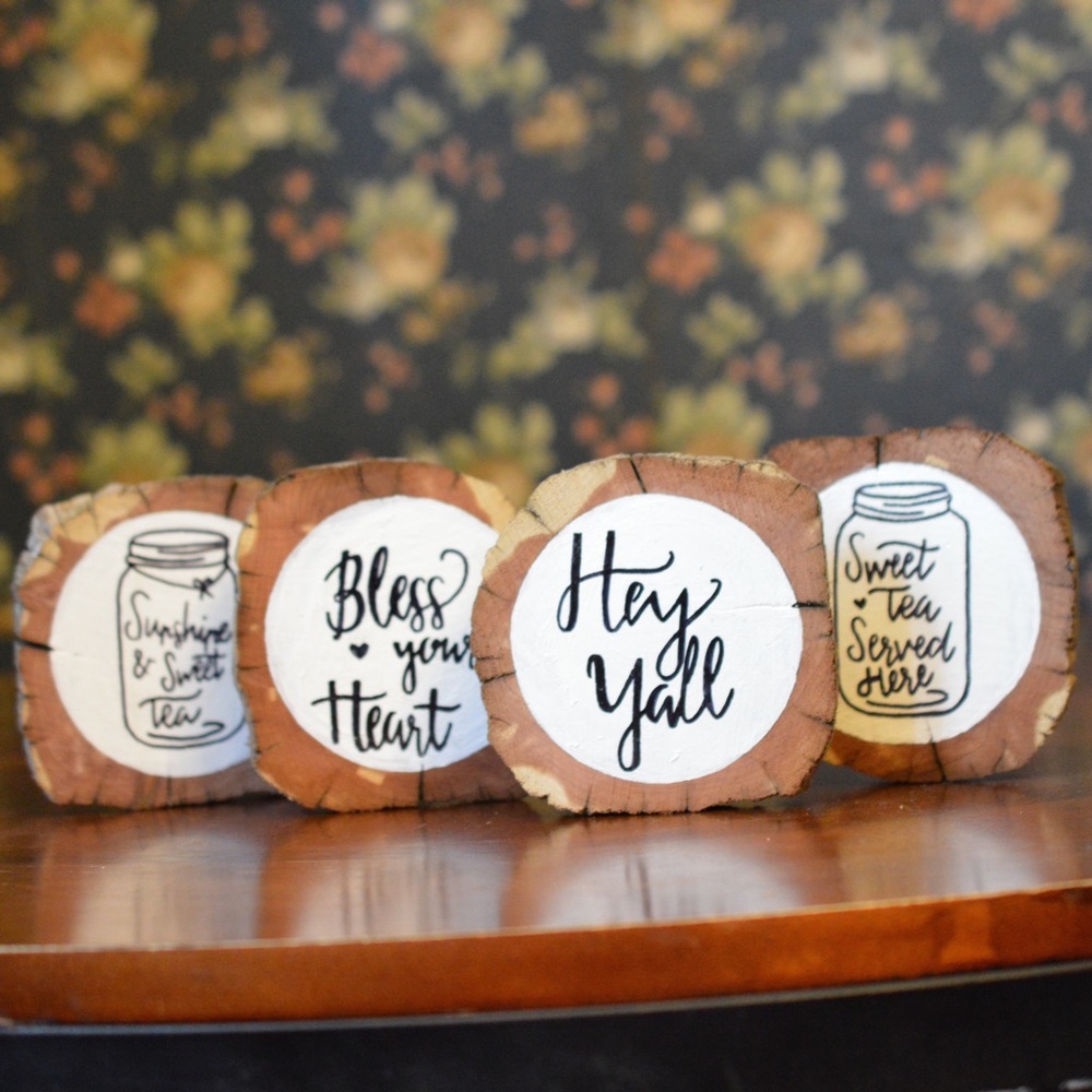 Wood Slice Coasters