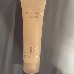 Dolce and Gabbana light blue shower gel