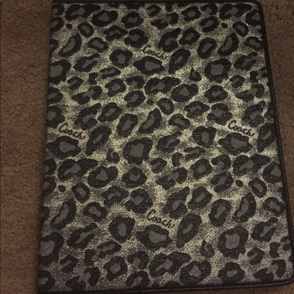 Coach tablet case