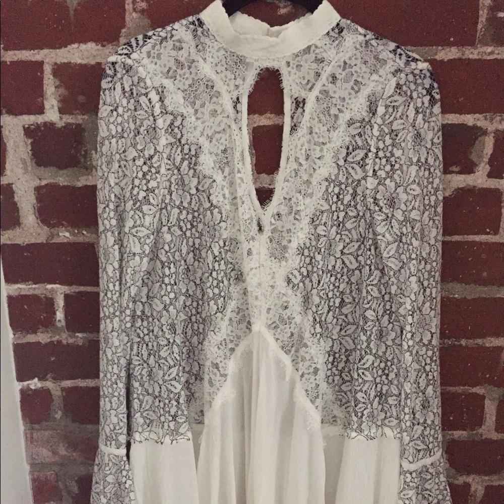 NWOT Free People Tell Tale Tunic