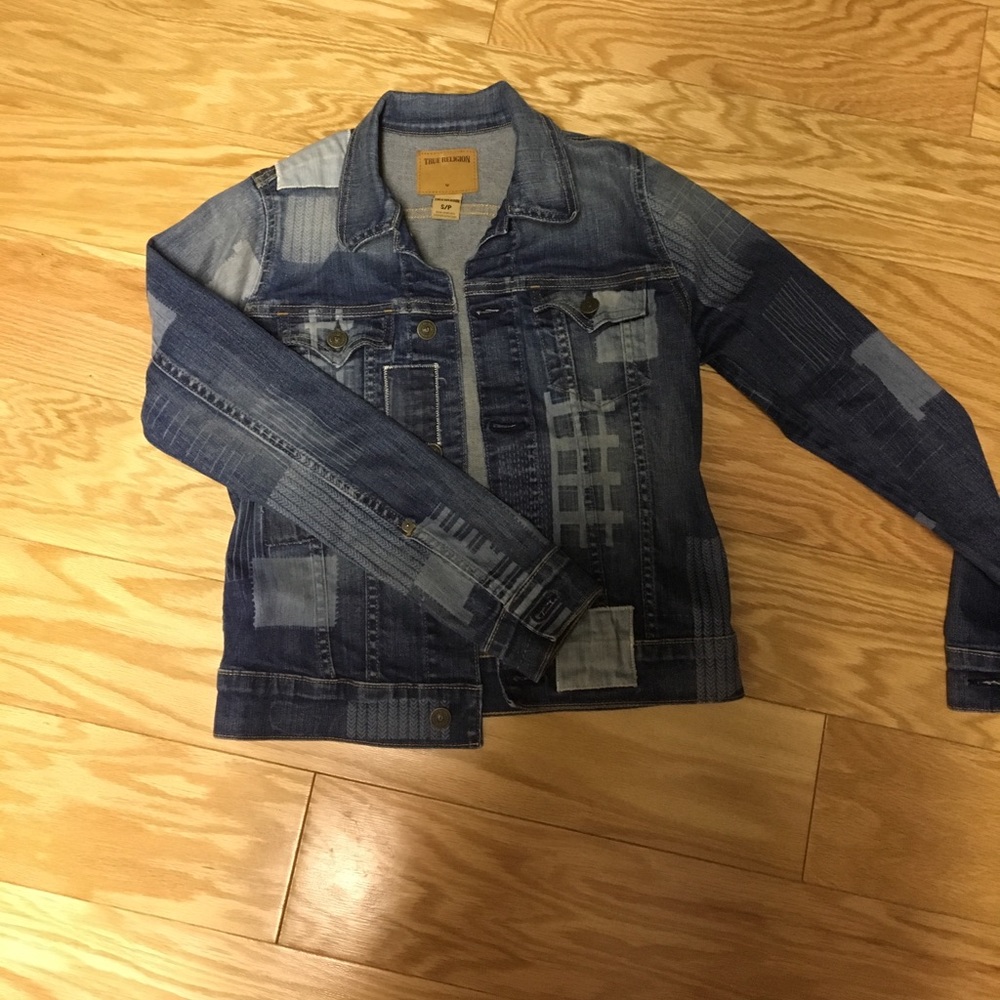 Authentic true religion jeans jacket
