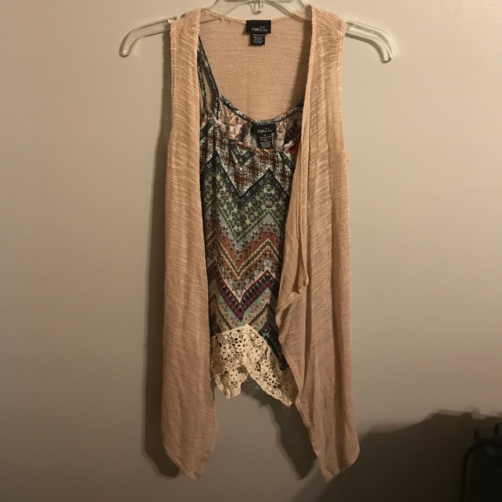 Sleeveless top
