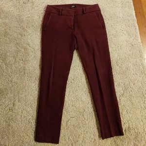 LOFT Maroon Pants
