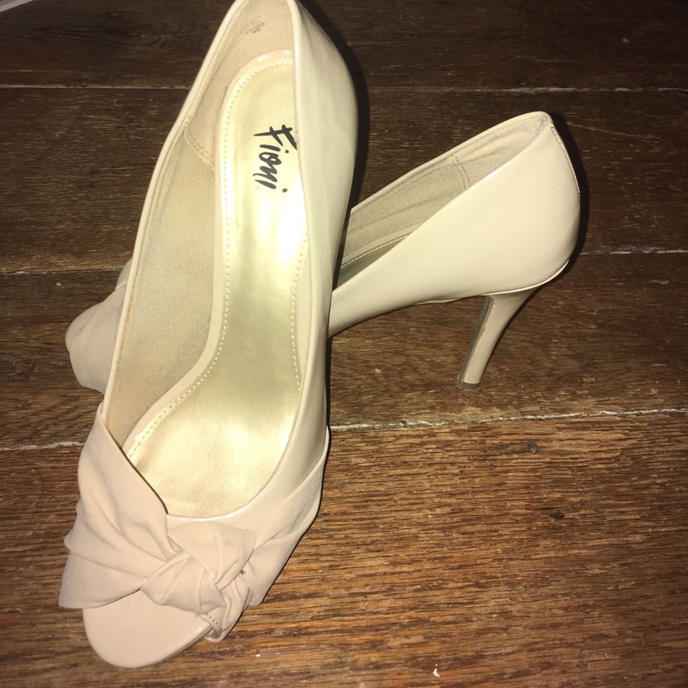 Fioni peep toe stilettos
