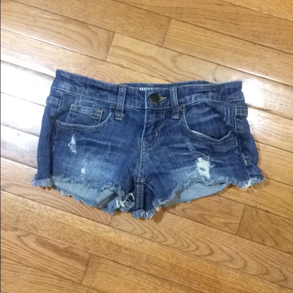 Mossimo Supply Co. Distressed Jean Shorts