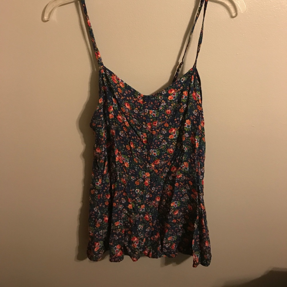 Floral tank top