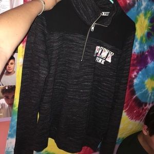 Very Cute Pink (Victoria's Secret) Zip up sweater