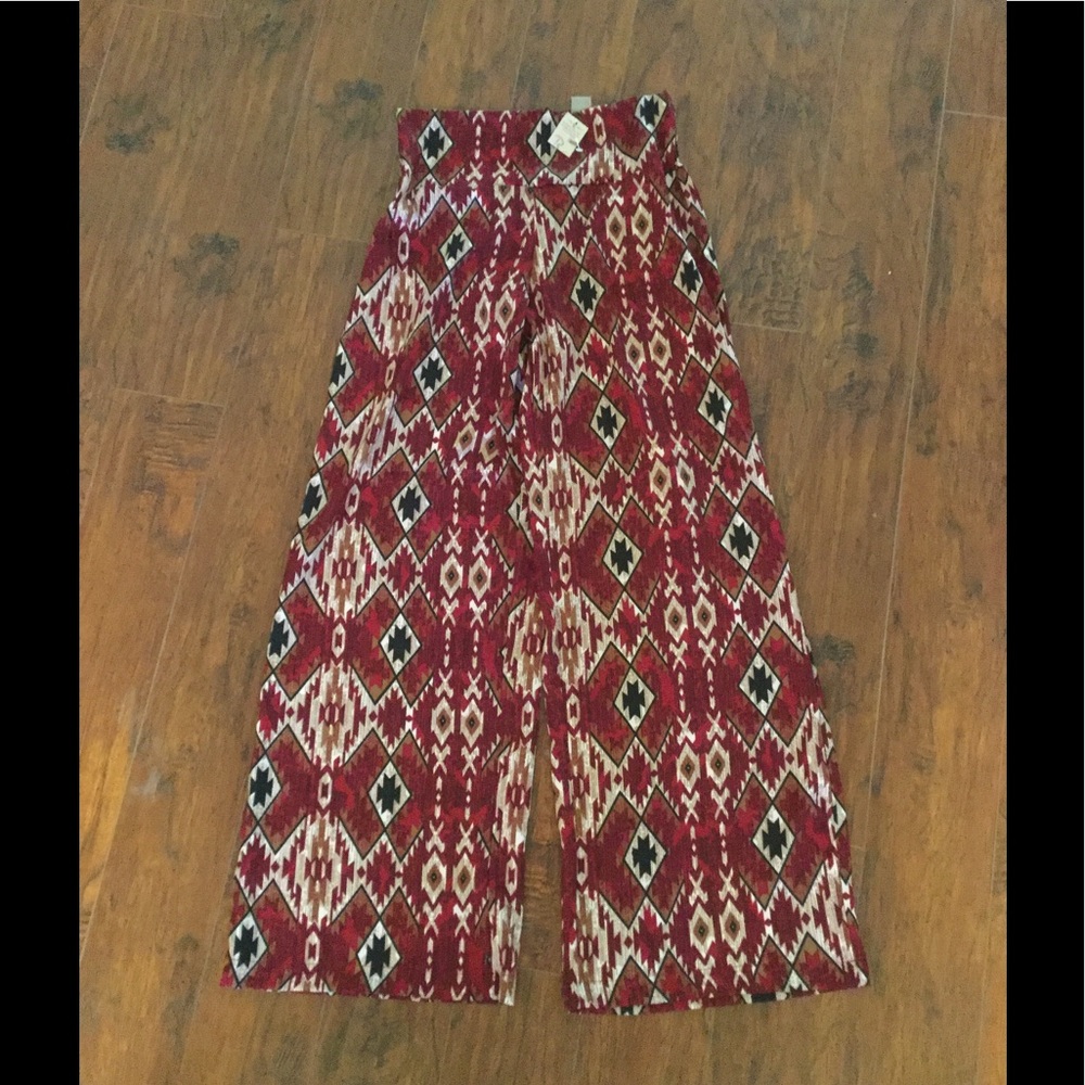 Santa Fe print Palazzo pants