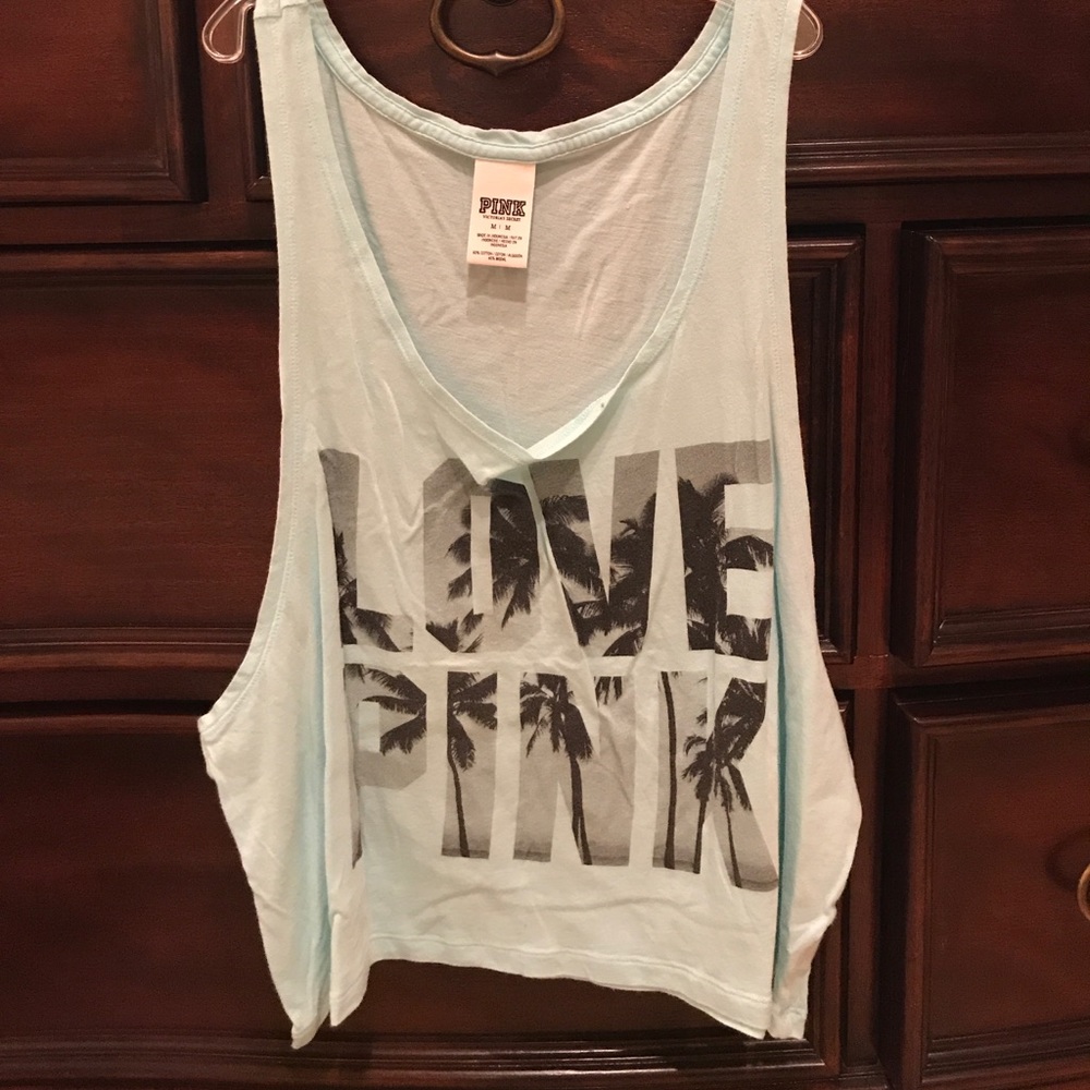 VS Pink beach tank