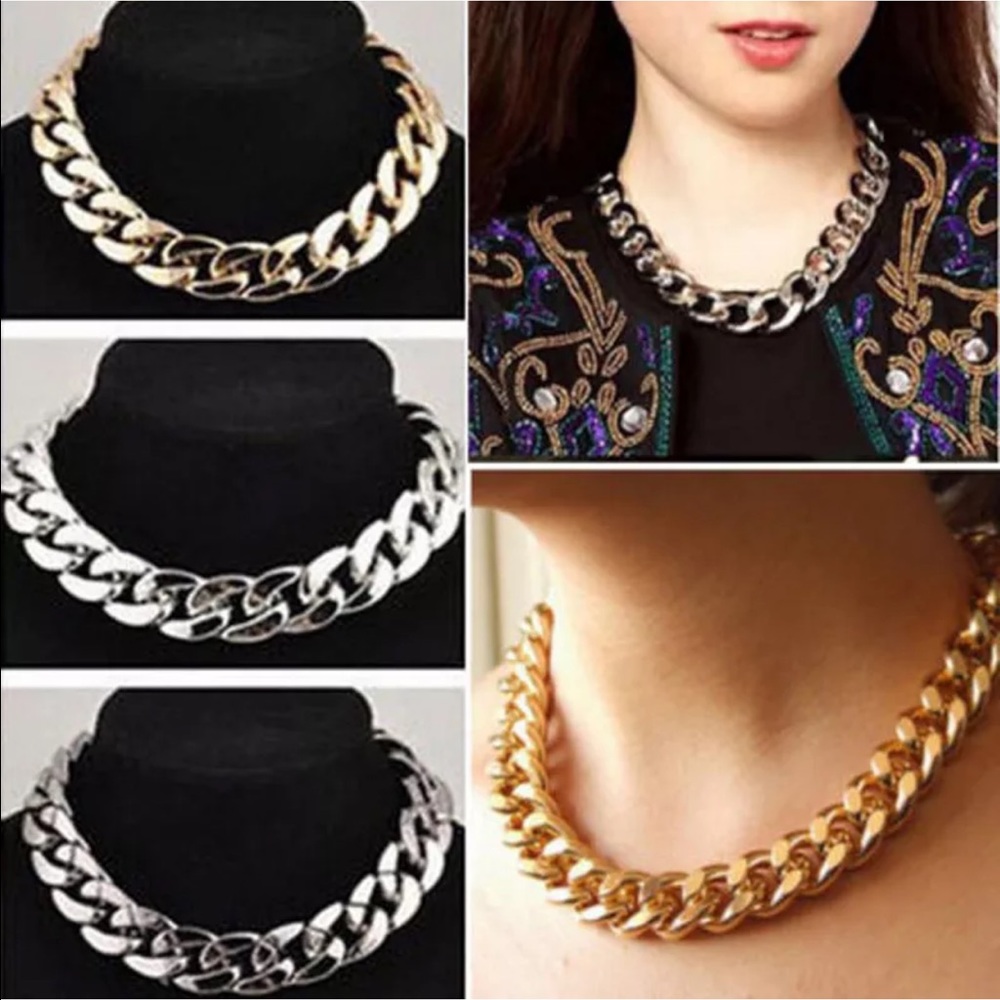 Silver necklace