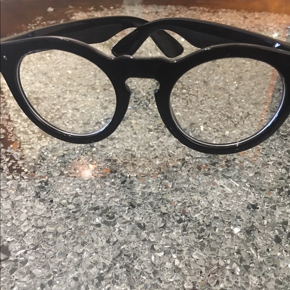 Sexy Black Round Frame Glasses - Picture 2 of 2