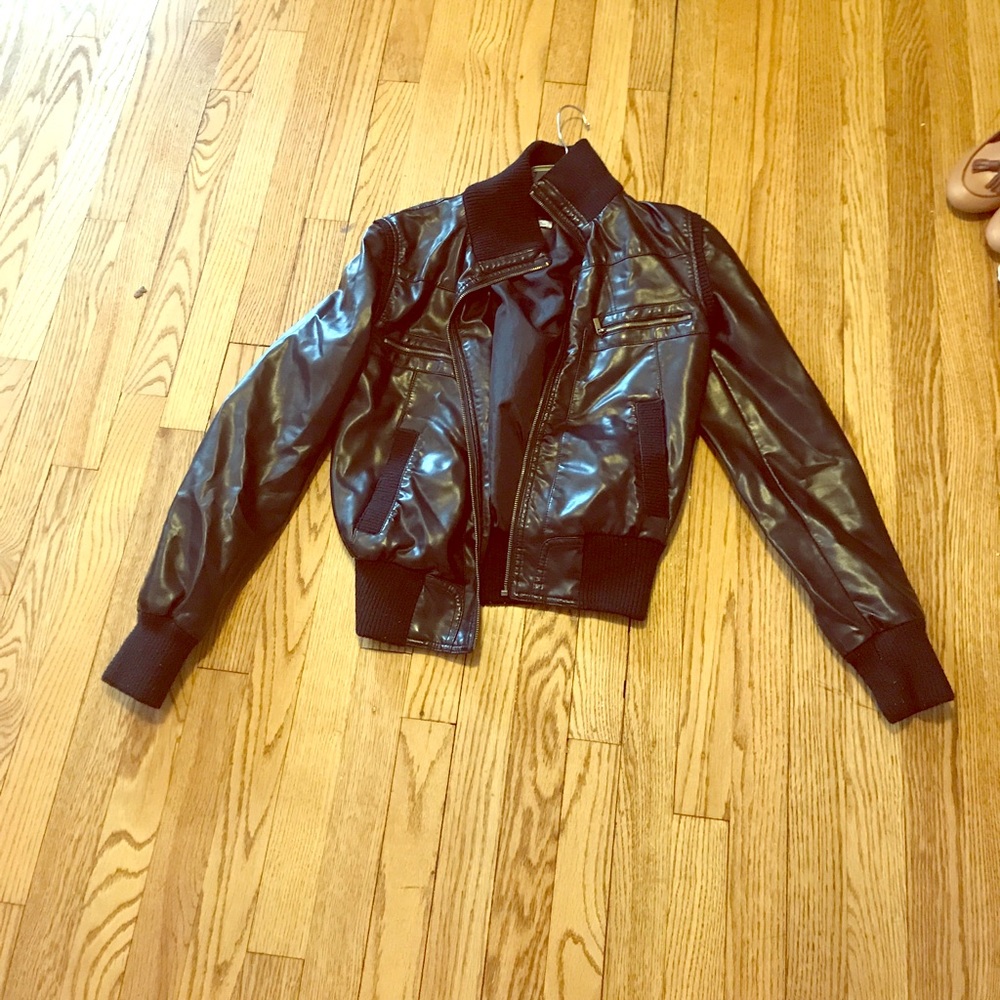 Urban outfitters leather jacket